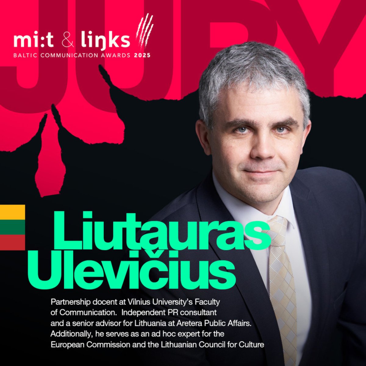 ✨ Let's introduce the next round of jury members who will evaluate your campaigns!

Stay tuned for more! 🚀

#miitandlinks #balticcommunicationawards #Communication #Awards #PR