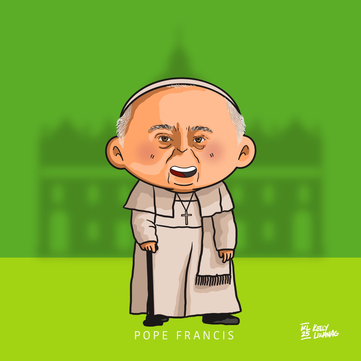 kenrey267's tweet photo. > 🙏🏼 for "Pope Francis"

#artph #digitalart #digitaldrawing #digitalpainting #creative #creativeart #designspiration #doodle #thedesignfix #procreate 
@procreate 022125 https://t.co/OPHHDx9zci