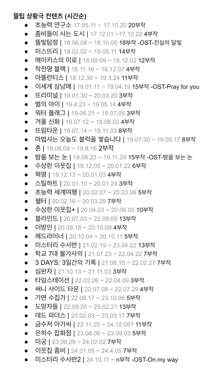 한짤로 가독성 좋게 만들어옴
리뉴얼 겸... 도망자들 완결 겸...