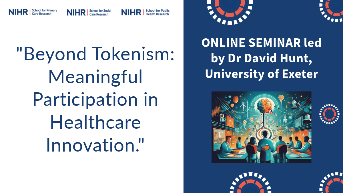 NIHR School for Primary Care Research (@nihrspcr) on Twitter photo Thank you to everyone that attended the recent NIHR Three Schools’ Mental Health Programme Webinar. 'Beyond Tokenism: Meaningful Participation in Healthcare Innovation' is now available via
<a href="/YouTube/">YouTube</a>: youtube.com/watch?v=v908-R…
#MentalHealth
<a href="/Ashmore2009/">Claire Ashmore</a>
<a href="/GeorginaSPCR/">Dr Georgina Fletcher</a> Thank you to everyone that attended the recent NIHR Three Schools’ Mental Health Programme Webinar. 'Beyond Tokenism: Meaningful Participation in Healthcare Innovation' is now available via
<a href="/YouTube/">YouTube</a>: youtube.com/watch?v=v908-R…
#MentalHealth
<a href="/Ashmore2009/">Claire Ashmore</a>
<a href="/GeorginaSPCR/">Dr Georgina Fletcher</a>