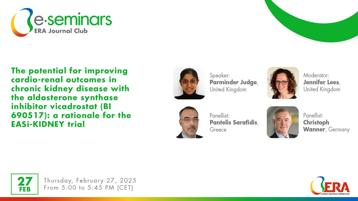 ERA - European Renal Association tweet media