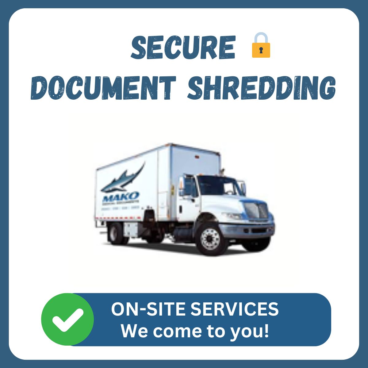 MakoDocuments's tweet photo. We’re not just local; we’re neighbors. 🏠🏠

🔐Secure document shredding made simple for Raleigh businesses.

#SupportLocal #RaleighBusiness #NorthCarolina #businessNC https://t.co/3wKVfONSF7