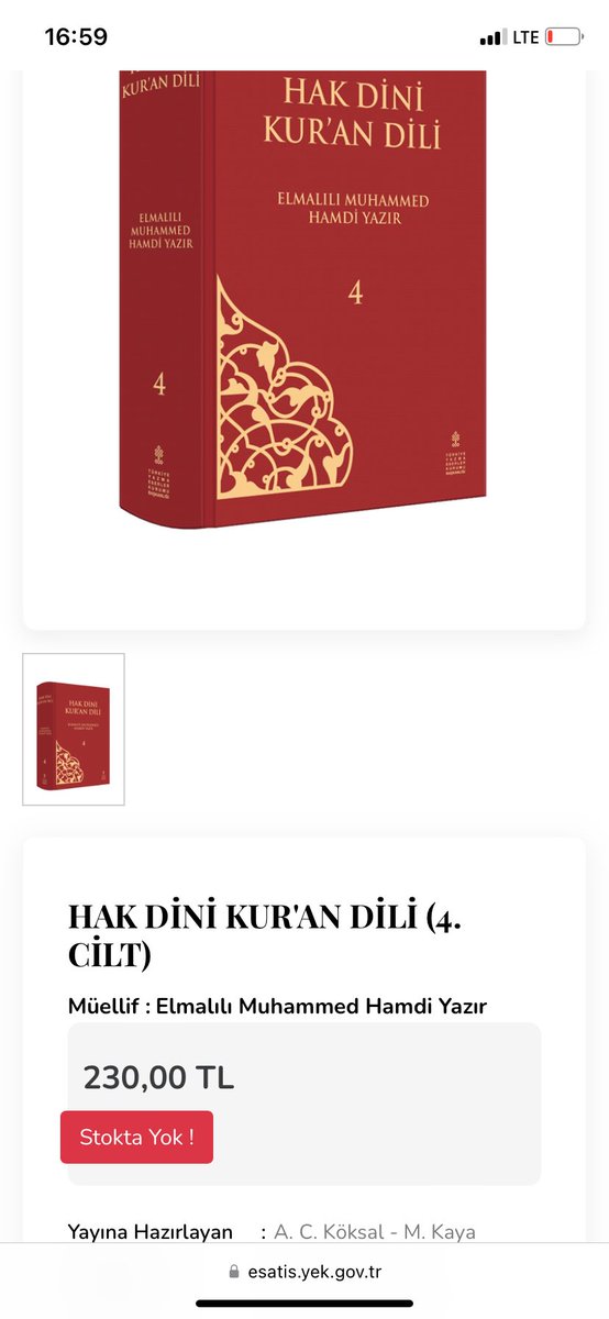 Ayşe Sıddıka Kulu 🇵🇸🍉 (@aysesddka) on Twitter photo Sayın başkan <a href="/coskunyilmaz66/">Coşkun Yılmaz</a> sayın <a href="/yekgovtr/">Türkiye Yazma Eserler Kurumu (TÜYEK) Başkanlığı</a> lütfen bu konuyla ilgilenin Hak Dini Kuran Dili 2-3-4. Ciltler karaborsa❗️ inanın bir buçuk yıldır stokta yok❗️
<a href="/yekgovtr/">Türkiye Yazma Eserler Kurumu (TÜYEK) Başkanlığı</a> Sayın başkan <a href="/coskunyilmaz66/">Coşkun Yılmaz</a> sayın <a href="/yekgovtr/">Türkiye Yazma Eserler Kurumu (TÜYEK) Başkanlığı</a> lütfen bu konuyla ilgilenin Hak Dini Kuran Dili 2-3-4. Ciltler karaborsa❗️ inanın bir buçuk yıldır stokta yok❗️
<a href="/yekgovtr/">Türkiye Yazma Eserler Kurumu (TÜYEK) Başkanlığı</a>