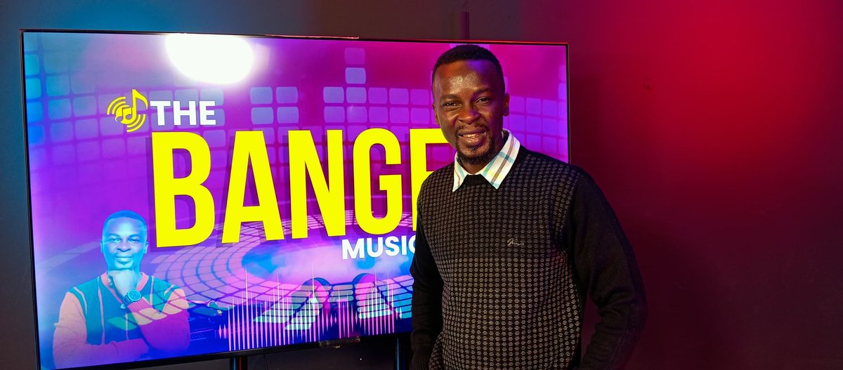 promisetvUG's tweet photo. Who's ready to GROOVE? 🎵💃 It's Friday, and James Sengendo is set to bring the heat on The Banger Music Show! 📺 
Don't miss out! #TheBangerMusicShow #FridayVibes https://t.co/8ZlAvd5vGO