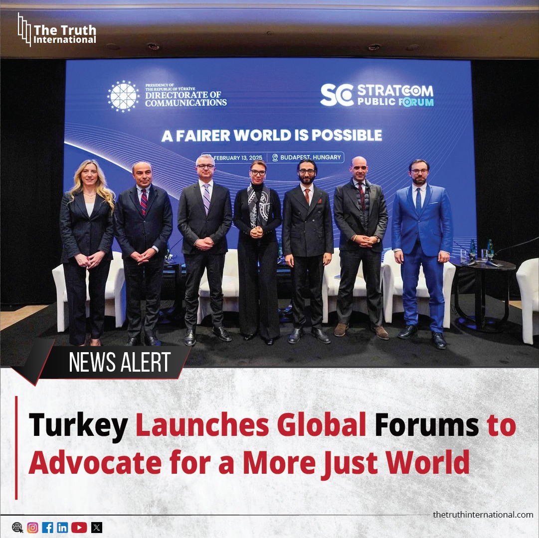 ttimagazine's tweet image. Turkey Launches Global Forums to Advocate for a More Just World

For Detail
thetruthinternational.com/international/…

#turkey #global #forums #advocate #world #tti