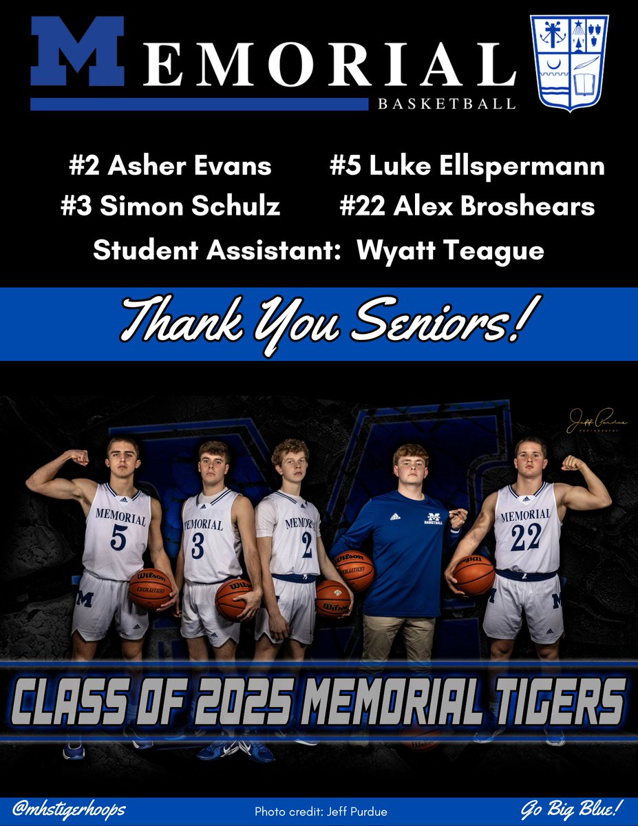 Tonight we honor 5 seniors who have given so much to this program.

Learn more about the class of 2025 in this thread!