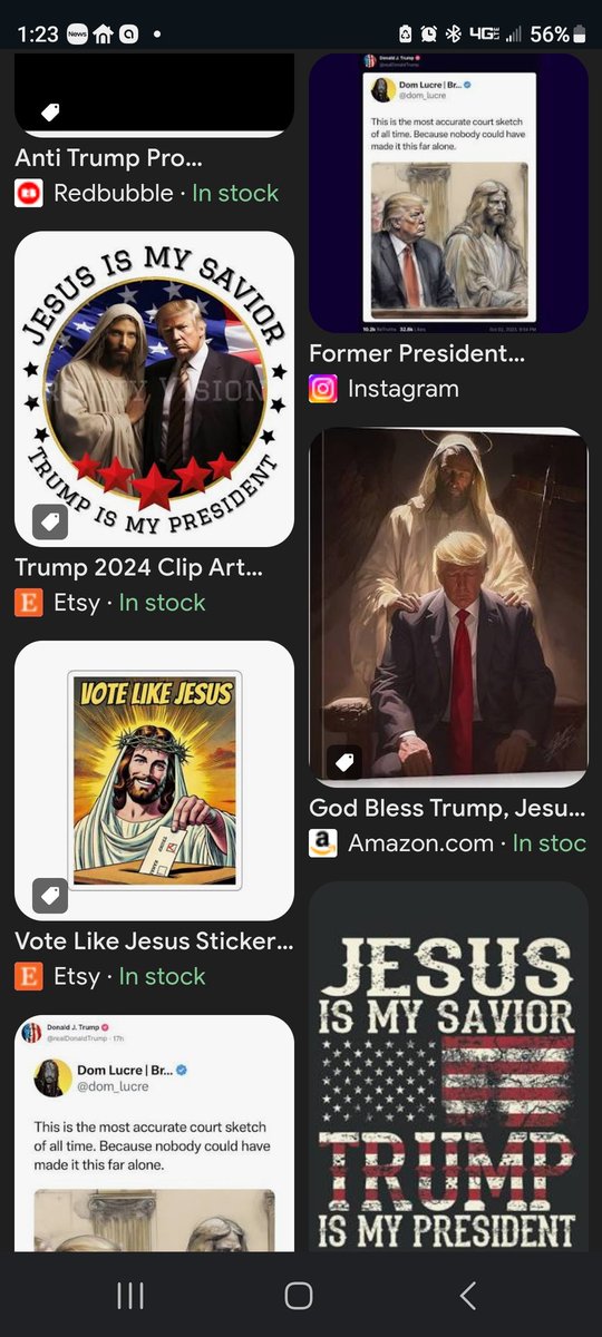 Inarpila's tweet photo. @Greek_Nikolas @krassenstein Trump is the White MA$$iah! 
MAGA forever, blindly! https://t.co/Dz7V6Ygtrk