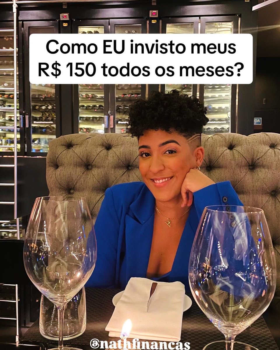 nathfinancas's tweet image. Como EU invisto meus R$ 150 todos os meses?