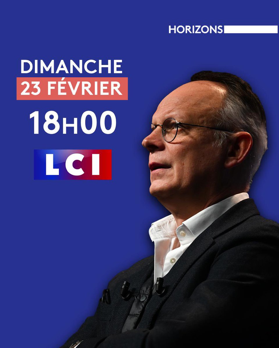 🔴 Dans le cadre du contexte géopolitique tendu que nous traversons, <a href="/EPhilippe_LH/">Edouard Philippe</a> sera l'invité exceptionnel de <a href="/DariusRochebin/">Darius Rochebin</a> dans "Le Grand Entretien".

📺 À suivre sur <a href="/LCI/">LCI</a> ce dimanche 23 février, à 18h00.