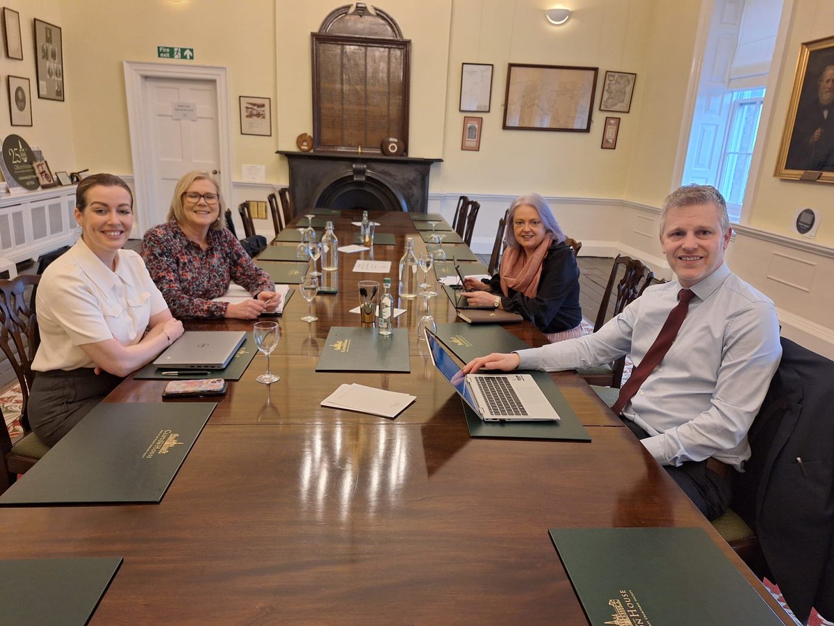 Today our accommodation working group met <a href="/cliftonbelfast/">Clifton House Belfast</a>  Having access to appropriate &amp; sustainable housing is a key factor in preventing reoffending and our working group is looking at innovative ways to support service users.