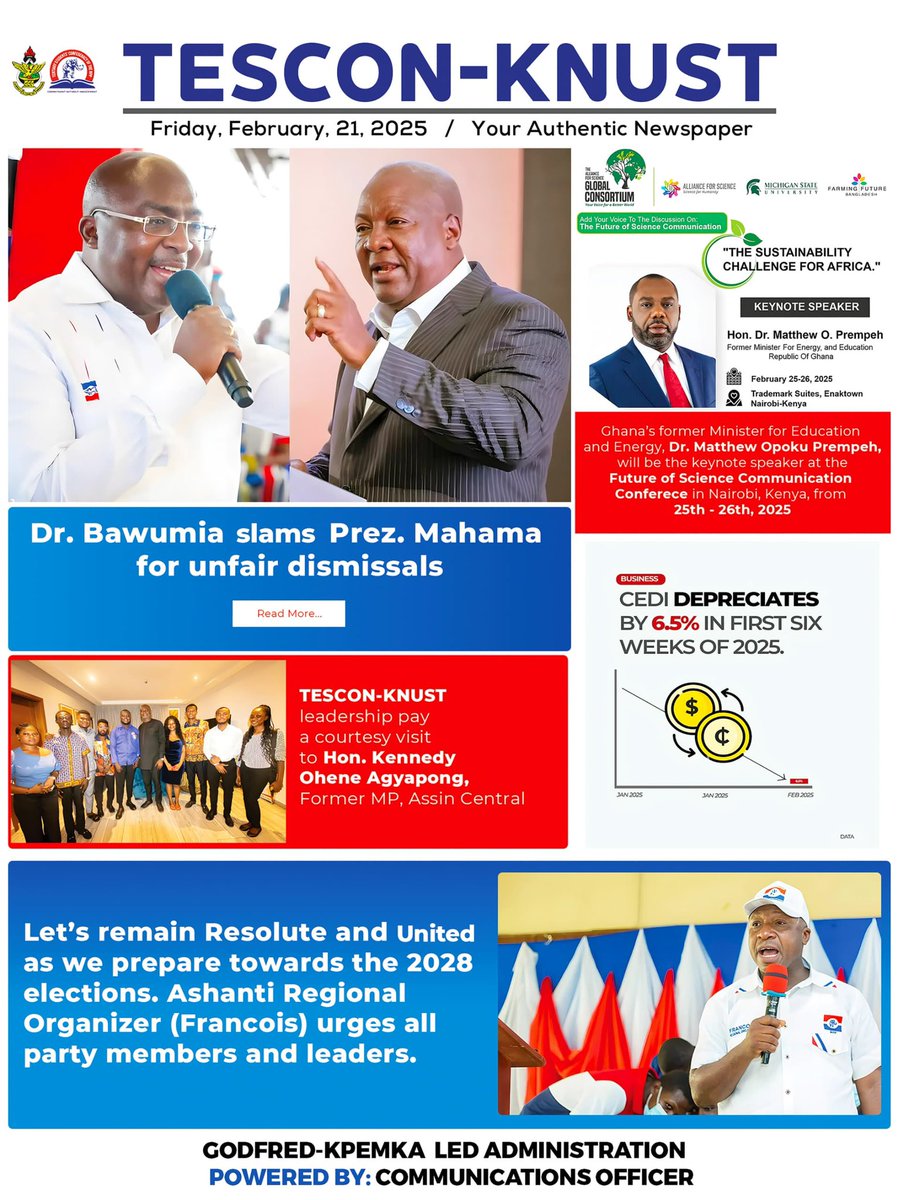 TesconWocomUST's tweet photo. THE MAIDEN EDITION🇳🇱🐘

YOUR AUTHENTIC NEWSPAPER🇳🇱

#TesconNewspaper 
#NPP2028

Powered by :Communication Officer(0257762021)

➖➖➖➖➖➖➖➖➖ 
©️GODFRED-KPEMKA LED ADMINISTRATION https://t.co/DirpSyOj9x