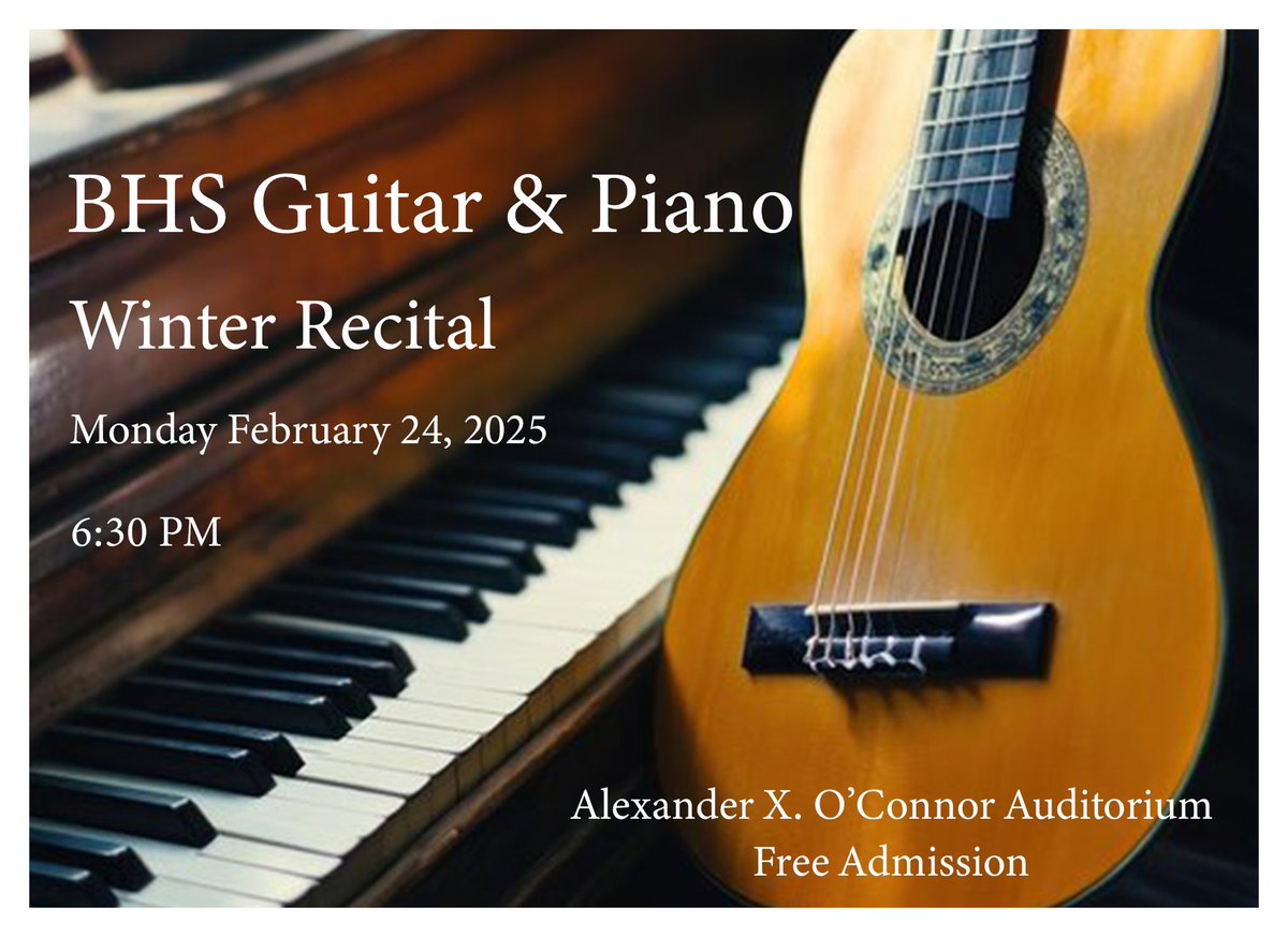 BHS Guitar tweet media