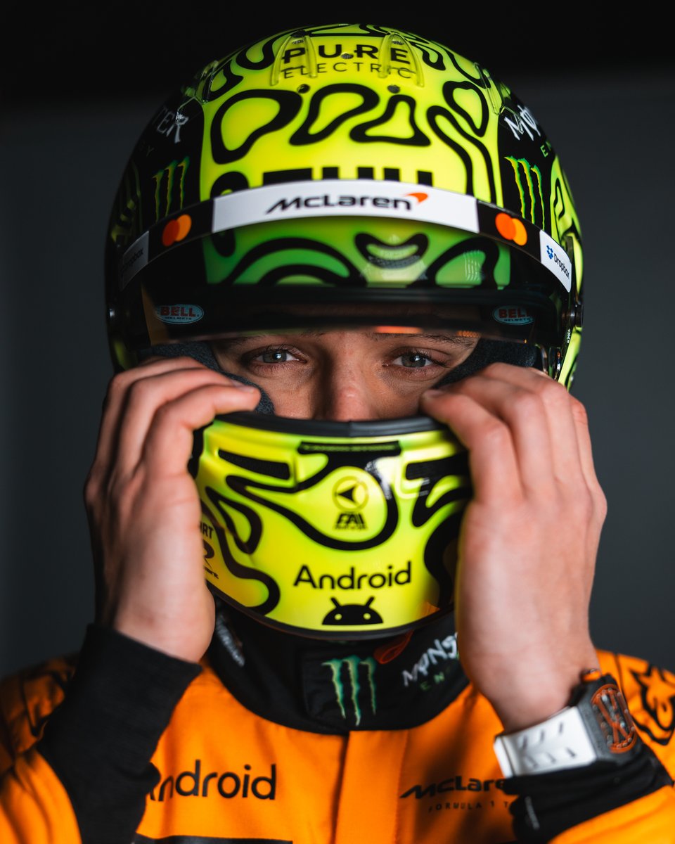 One emoji to describe Lando's lid for 2025? 💭

We'll start: 😍