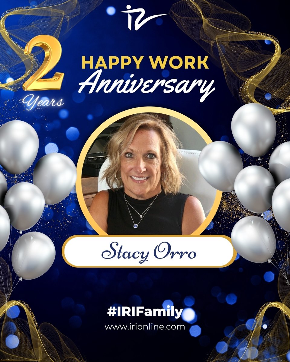 iristaff's tweet image. A big shoutout to Stacy Orro on her 2nd anniversary at IRI! 👏
Her strategic mindset and commitment to building strong client partnerships continue to elevate our team and drive results. We’re grateful for all she brings to IRI!

#StrongerTogether #ClientFocused #WorkAnniversary
