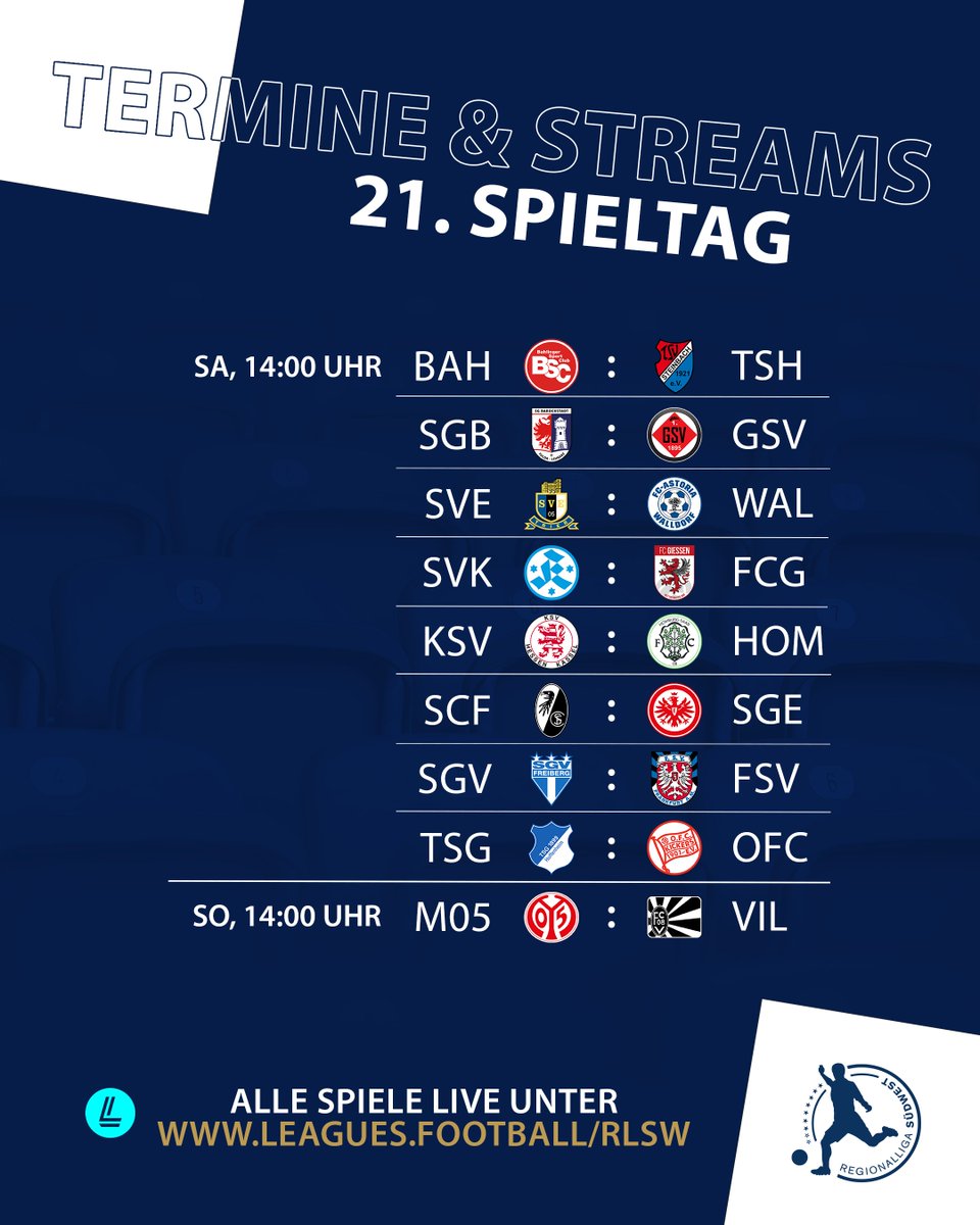 Regionalliga Südwest tweet media