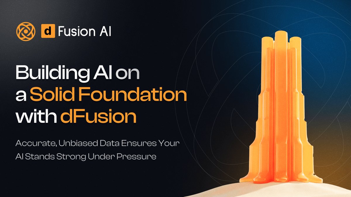 Sami0x1's tweet image. 1/ 
&quot;Introducing @dFusionAI! A decentralized protocol designed to validate and democratize knowledge, creating trusted sources of truth. By leveraging community consensus, dFusion AI tackles biased content, AI hallucinations, and more. #dFusionAI #DecentralizedKnowledge #AI&quot;