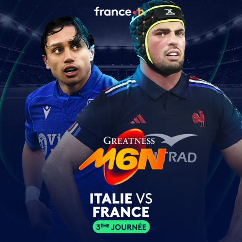 France TV Pro (@francetvpro) on Twitter photo #Evénement <a href="/francetvsport/">francetvsport</a> #SixNationsRugby
🏉 Cet après-midi, suivez le troisième match du #XVdeFrance face aux Italiens à Rome
🇮🇹 🆚 🇫🇷
🎙️ Aux commentaires : Matthieu <a href="/lartot/">Matthieu Lartot</a>, <a href="/DimitriYachvili/">Dimitri Yachvili 🌟</a> et <a href="/HeleneMacurdy/">Macurdy helene</a>
▶️ En direct, à 15h50, sur #France2 et france.tv #Evénement <a href="/francetvsport/">francetvsport</a> #SixNationsRugby
🏉 Cet après-midi, suivez le troisième match du #XVdeFrance face aux Italiens à Rome
🇮🇹 🆚 🇫🇷
🎙️ Aux commentaires : Matthieu <a href="/lartot/">Matthieu Lartot</a>, <a href="/DimitriYachvili/">Dimitri Yachvili 🌟</a> et <a href="/HeleneMacurdy/">Macurdy helene</a>
▶️ En direct, à 15h50, sur #France2 et france.tv