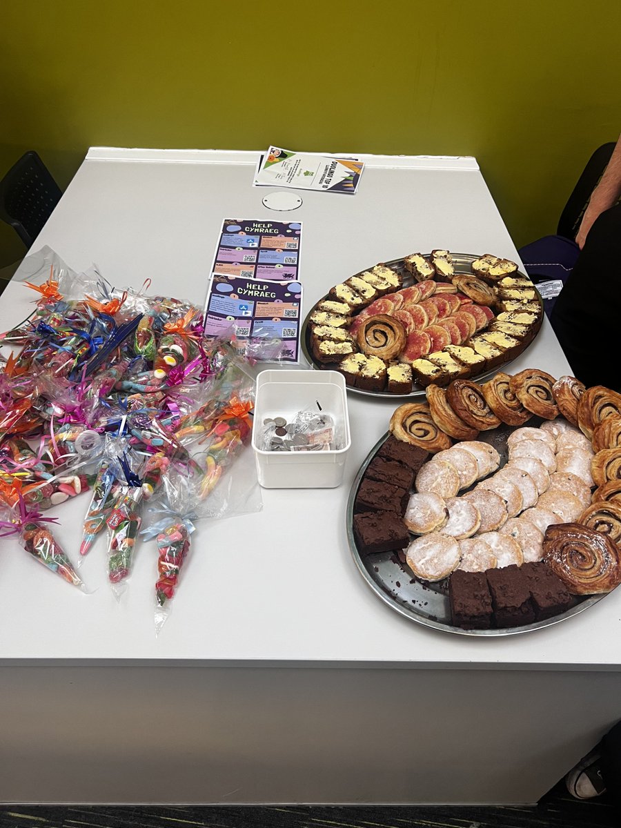 MissMeredith8's tweet image. Dathlu Dydd Gwyl Dewi yn gynnar yn Ebbw Fawr 🐉
Bingo cinio, cystadleuthau a losin! 🐑
Celebrating St David's Day early in Ebbw Fawr🐉
Bingo cinio, competitions and sweet treats! 🐑