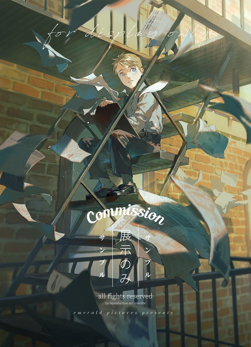 emmmerald_'s tweet image. commissions