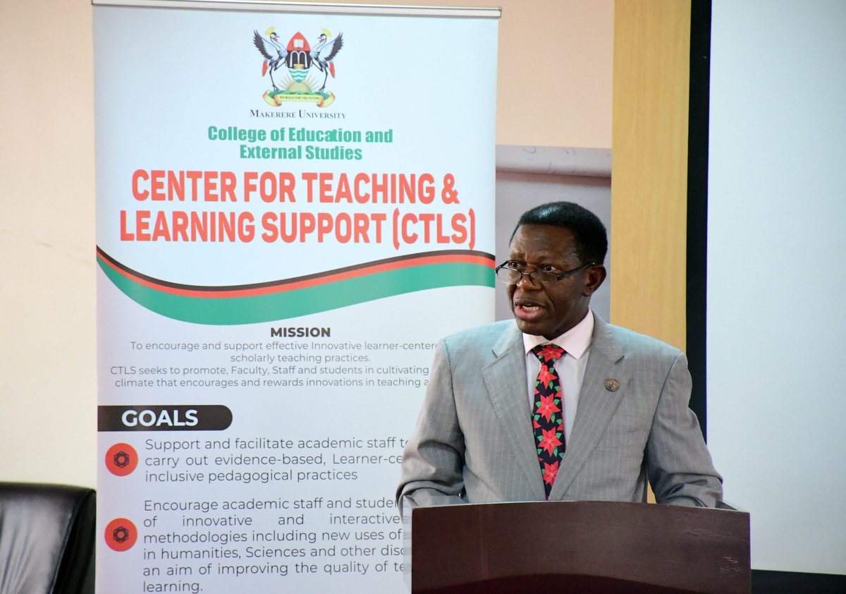 MaKCEES's tweet image. #Implementing Phase 2 of the Pedagogy and Professionalism Course.
The Acting Vice Chancellor, Prof. Buyinza Mukadasi thanked the first Cohort of participants and emphasized the importance of training all academic staff at @Makerere in the Competency-Based Methodology.