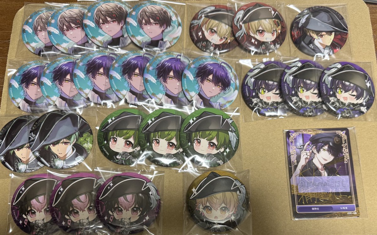 #シクフォ二グッズ交換
#シクフォ二グッズ譲渡 
#シクフォ二グッズ買取 

【求】📢💜さん 
ロディアスタクト等身最優先&gt;&gt;ソロ

【譲】🌸🩷🍵✒️💚👑💛🎮🍍❤️📢💜

デフォは比率⭕️

仮約束お返事待ちはALT

⚠️買取
メイト価格➕送料〜
PayPayマネーor銀行振込or現金書留