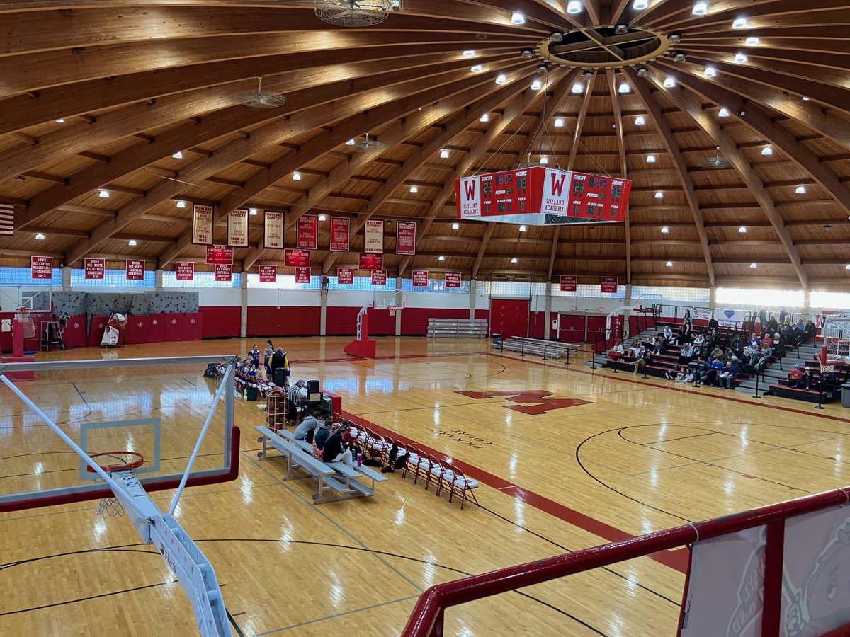 justwrite15's tweet image. One of the cool enjoyable experiences about refereeing basketball is exploring gyms off the beaten path. Small towns. Iconic gyms. History of teams from decades ago. Last night, our crew got the privilege to work in this beauty at Wayland Academy in Beaver Dam, WI. What a gem.