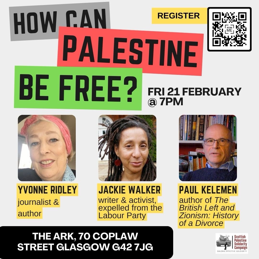 Yvonne “Newcastle 🏆” Ridley (@yvonneridley) on Twitter photo Heading to #Glagow tonight - come and join us and give us your views. It’s the question of the century - How can Palestine Be Free? It’s all happening in Glasgow with <a href="/scottishpsc/">Scottish PSC</a> Heading to #Glagow tonight - come and join us and give us your views. It’s the question of the century - How can Palestine Be Free? It’s all happening in Glasgow with <a href="/scottishpsc/">Scottish PSC</a>