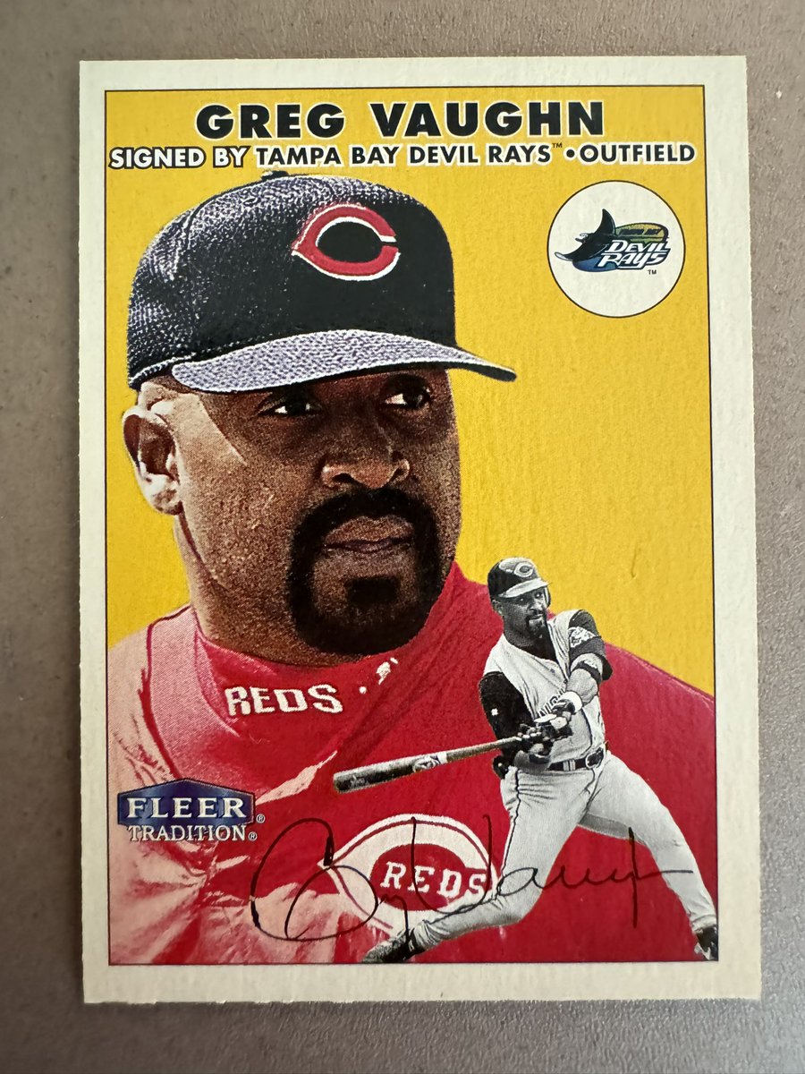 Did the Yankees just sign Greg Vaughn?

This is a deep cut Reds facial hair joke.