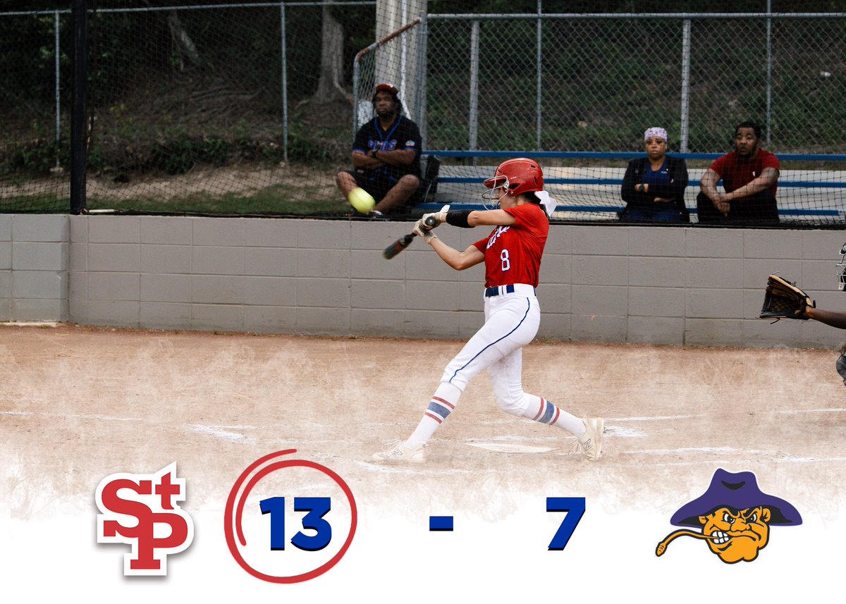 🥎 Congratulations to the softball team for defeating Jackson last night! Sub 30 degree temperatures didn't stop the Saints from scoring 13 runs against a tough team!🥎