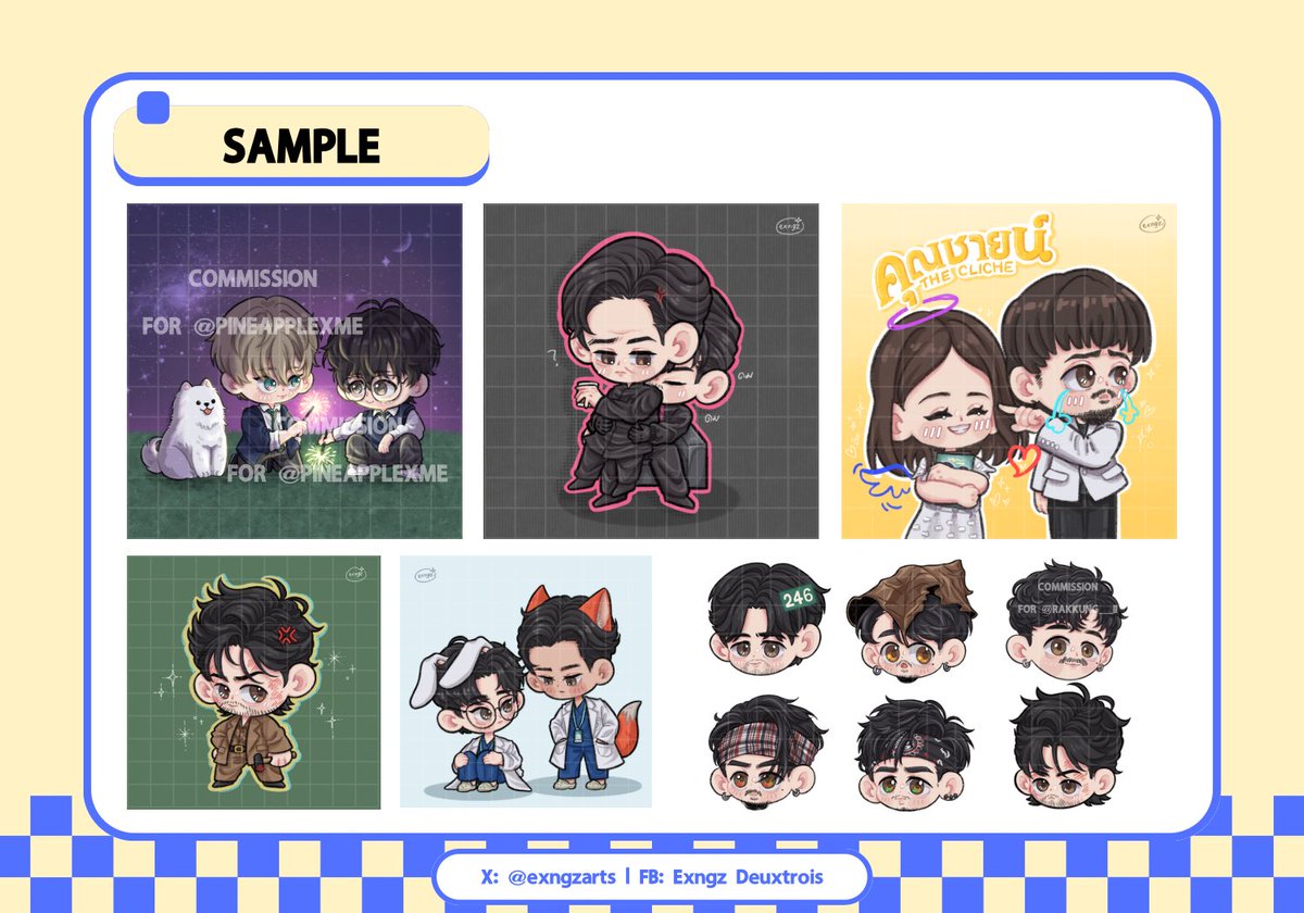 exngzarts's tweet image. (Pls RT)
เปิดรับ commission “ก้อนดินสอ”🎨✏️
รายละเอียดนอกจากในรูป
- ข้อรูปไม่มีพื้นหลังได้🙋🏻♂️
- โอนเต็มจำนวนหลังแบบร่างผ่าน(ยอดเกินพันแบ่งจ่ายได้)
- รับโอนทางธนาคาร, วอลเลท(+15)
#คมชโฮมุ้ #Commission #CommissionTH
**ถ้าDMมาเกิน1วันแล้วไม่ตอบ เม้นใต้โพสนี้ได้เลยค่ะ**