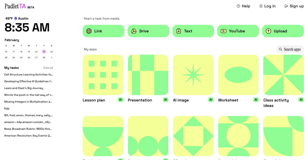 mrhooker's tweet image. I'm loving the new Beta version of Padlet's TA tool. It's like having your own personal Teaching Assistant in your pocket! @padlet #AIforEdu #AIEdu #LearningEvolution