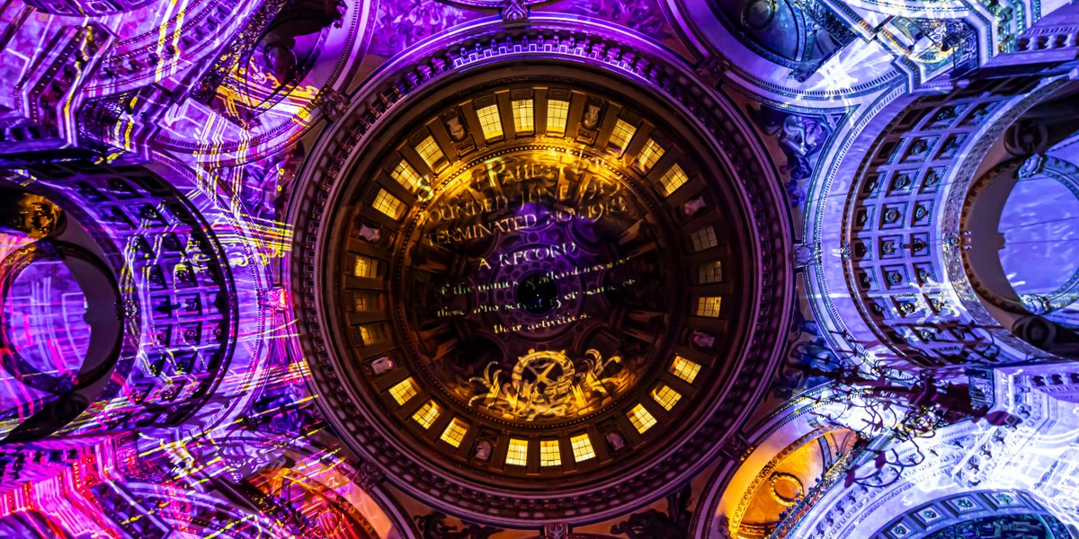 First glimpse! 🔦 ✨

Our iconic dome is glowing and ready for Luminous. There's just one more night to go!

Saturday is sold out, but tickets are available throughout the week. Book yours today! 🎟️
bit.ly/4kcc9iA

📷 Created by <a href="/luxmuralis/">luxmuralis</a>