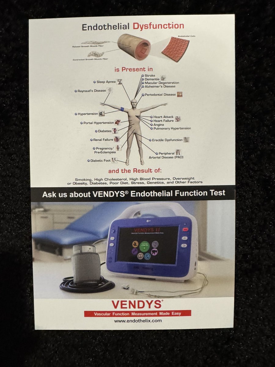 🫀Make sure to stop by booth 1025 at #IHS25 to learn about the value of endothelial function testing for your practice. Learn about our $2,000 promotion! 

#IHS #IHS2025