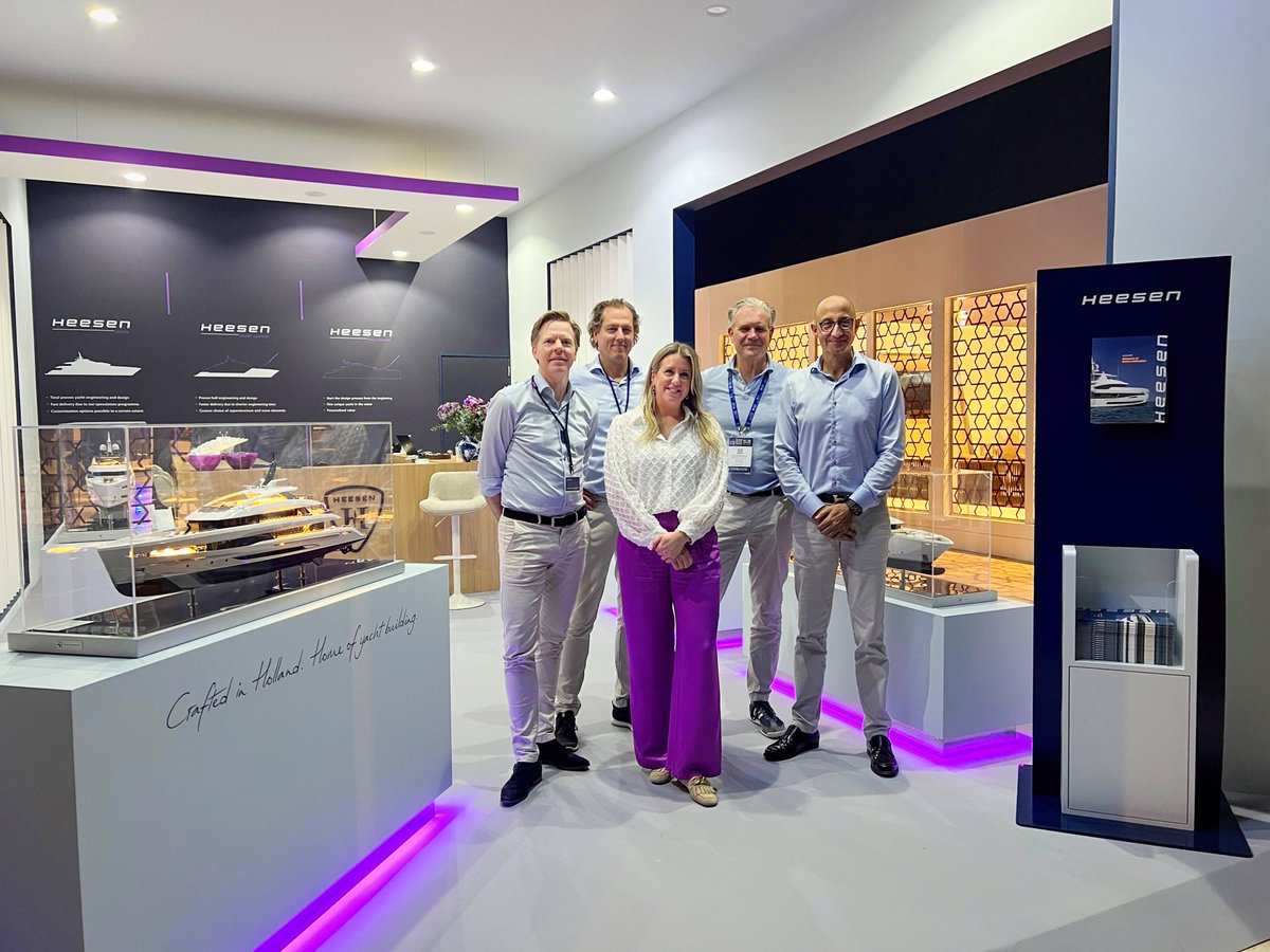 Day Three at the Dubai International Boat Show!
Teamwork is at the heart of what we do, and events like this remind us how valuable those connections are. 
#Heesen #DIBS #boatshow