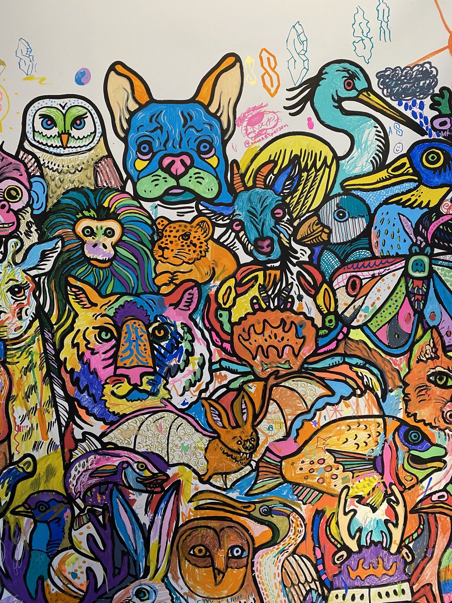 Doodle Jam <a href="/WaddesdonManor/">Waddesdon</a> for Half Term - running this weekend. Release your inner artist!