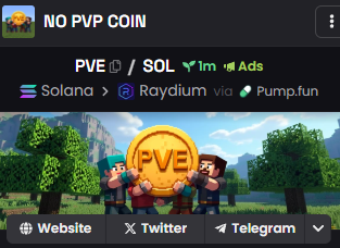 No PvP Coin $PVE tweet media