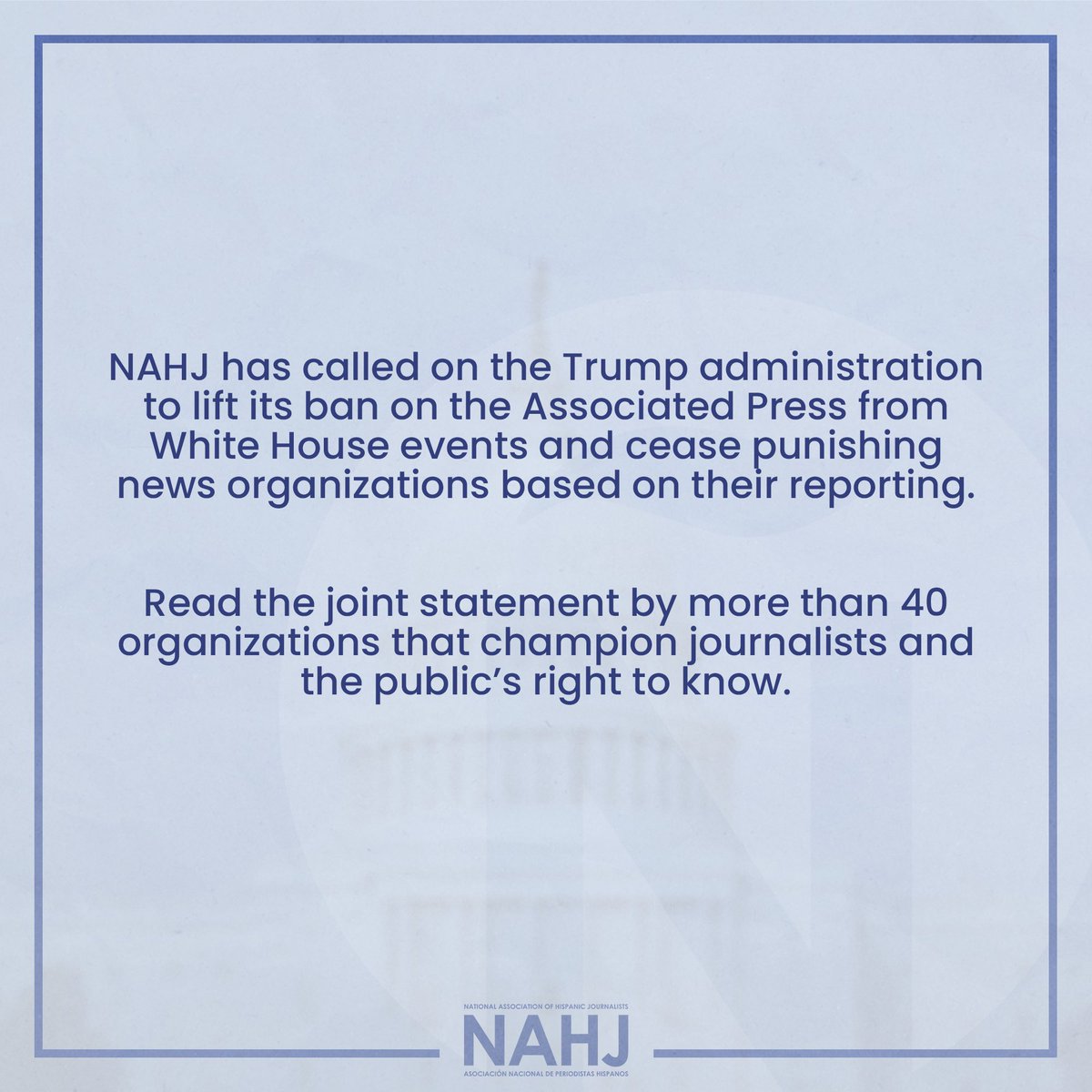 NAHJ tweet media