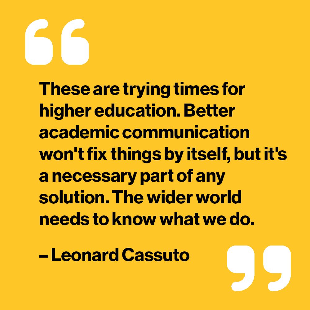 (HI), the Humanities Institute at ASU (@humit_asu) on Twitter photo Strong academic writing can change the conversation. Make a greater impact with yours! Join us for The Future of Graduate Education and the Power of Meaningful Academic Writing on February 27, featuring scholar Leonard Cassuto (<a href="/LCassuto/">Leonard Cassuto</a>).
Learn more at asuevents.asu.edu/event/future-g… Strong academic writing can change the conversation. Make a greater impact with yours! Join us for The Future of Graduate Education and the Power of Meaningful Academic Writing on February 27, featuring scholar Leonard Cassuto (<a href="/LCassuto/">Leonard Cassuto</a>).
Learn more at asuevents.asu.edu/event/future-g…