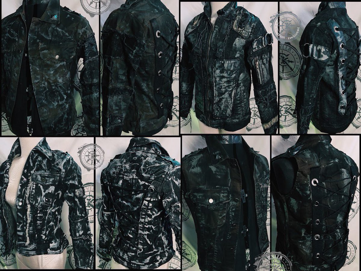 Calling all hobbits, elves, dwarves, tiny dancers, good things in small packages- I'm having a FLASH S4LE on all size SMALL Ready Wear Jackets this week!! Only 99 bucks for any of these jackets (which is over 50% 0ff!), size small only: kyllacustomrockwear.com/flash-sale-siz…