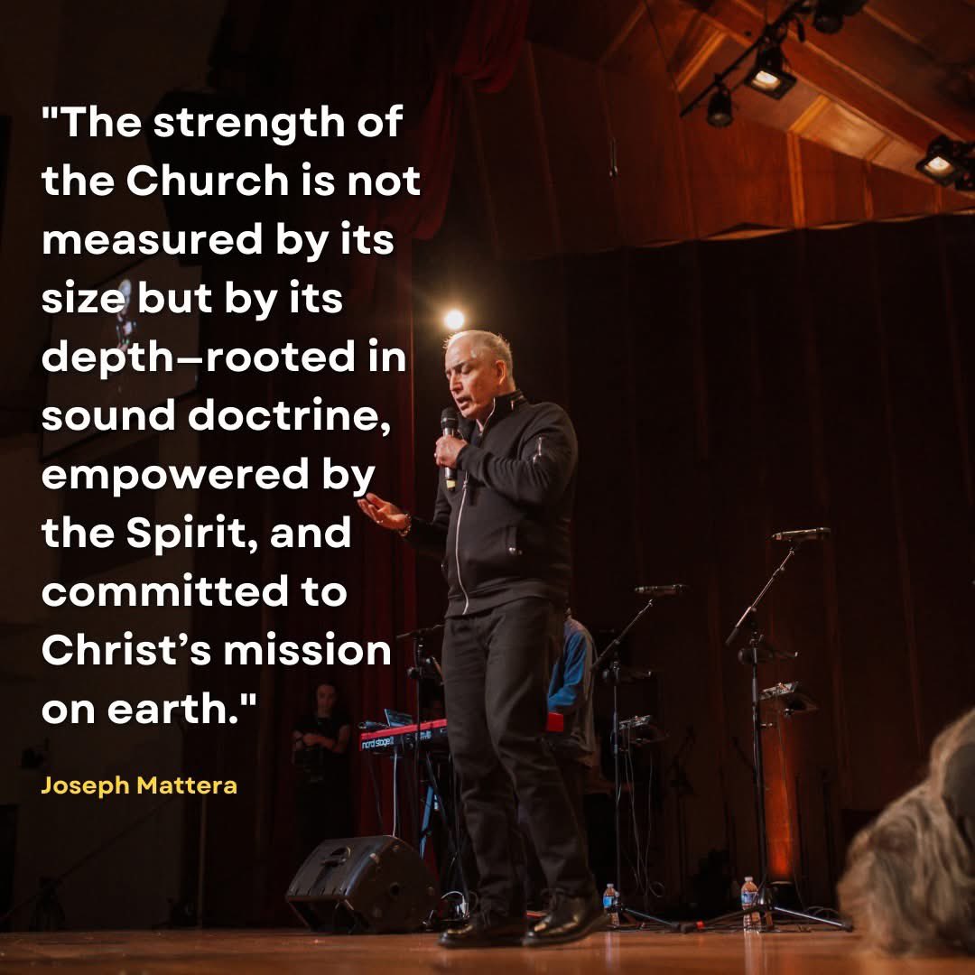 JosephMattera's tweet image. When we build deep, we can withstand any storm. In a time of shifting culture and compromise, we must anchor ourselves in truth, walk in holiness, and advance God’s kingdom with boldness. Let’s not settle for shallow faith—let’s build lives that endure
