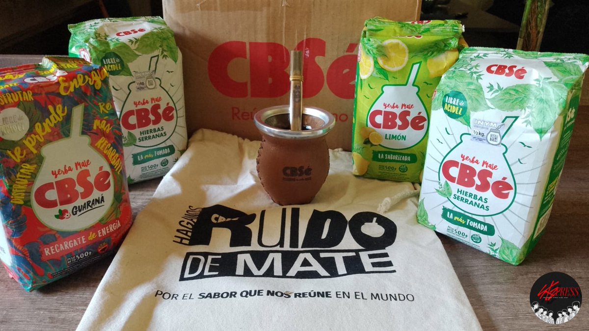 Muchas gracias <a href="/yerbamatecbse/">CBSé</a> 💙 por hacernos llegar este regalo como agradecimiento por haberlos incluído en nuestra movida de contactar marcas para que se unan al pedido de Stray Kids en Argentina y por todo el revuelo que generamos en conjunto. Muchas gracias por coparse y por