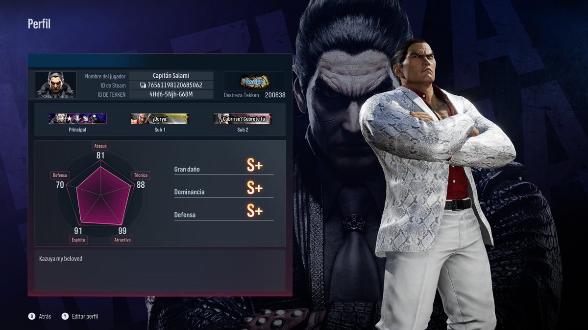 No tendré la mejor defensa pero 99 de atractivo es gooood