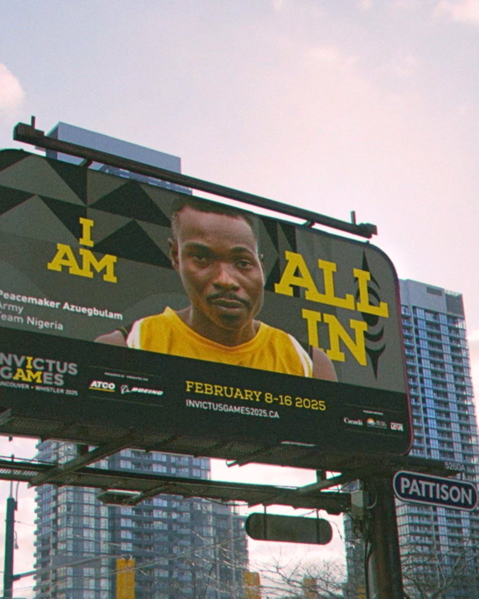 Un grand merci à Pattison Outdoor pour avoir insufflé l’esprit des Jeux Invictus partout au Canada! Vos annonces publicitaires extérieures et vos panneaux d’affichage ont non seulement mis en valeur les incroyables compétitrices et compétiteurs, mais ils ont aussi uni les