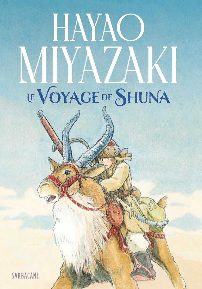 #VendrediLecture de la bib 📚« Le voyage de Shuna » MIYAZAKI Hayao
Conte initiatique écrit et illustré à l’aquarelle par le grand maître de l’animation, cette histoire publiée en 1983, pose certains des thèmes et problématiques développés plus tard dans ses films animés