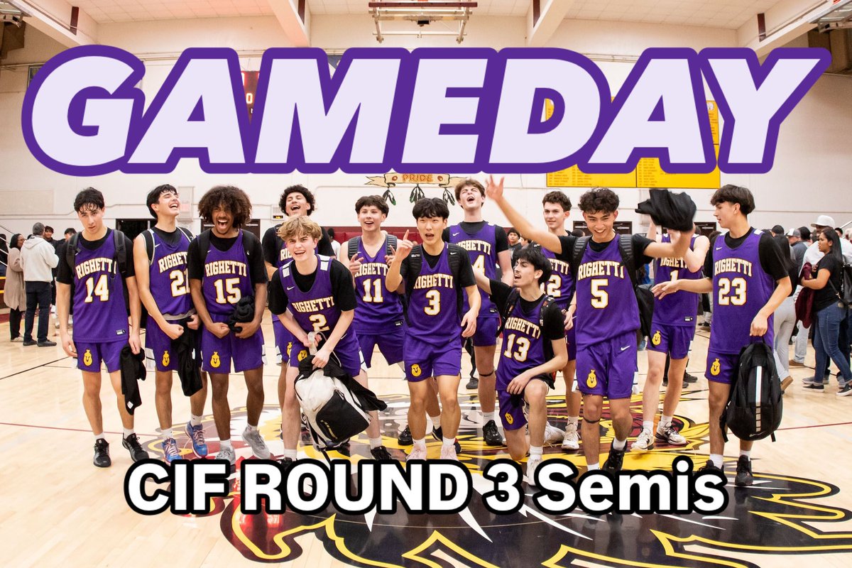 🏀GAMEDAY🏀

CIF Semifinals

Back To Tulare County

🎟️ Central Valley Christian
📍Central Valley Christian High School
⏰ 6:00

#leavealegacy