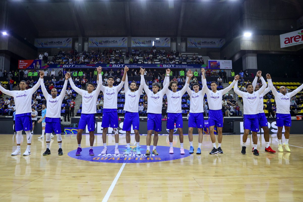 ☀️🇻🇪 Buenos días, Venezuela. 

🤝 Presentado por @BancoDigitalT. 

#JuntosSomosMás 
#AmeriCup