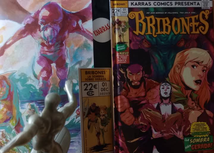 No son héroes ni villanos,
Tan solo son... #Bribones
Y en la #HemerotecaCuantica revisamos la edición extendida de "La sombra sobre Gerada", de <a href="/ElTorres72/">El Torres</a> y <a href="/PabloMCollar/">PabloMCollar</a>. Edita <a href="/ComicsKarras/">KarrasComics</a>
#comicsmadeinspain #Rogues #EspadaBrujeríayGallinas  cuanticagrafica.com/2023/11/23/bri…