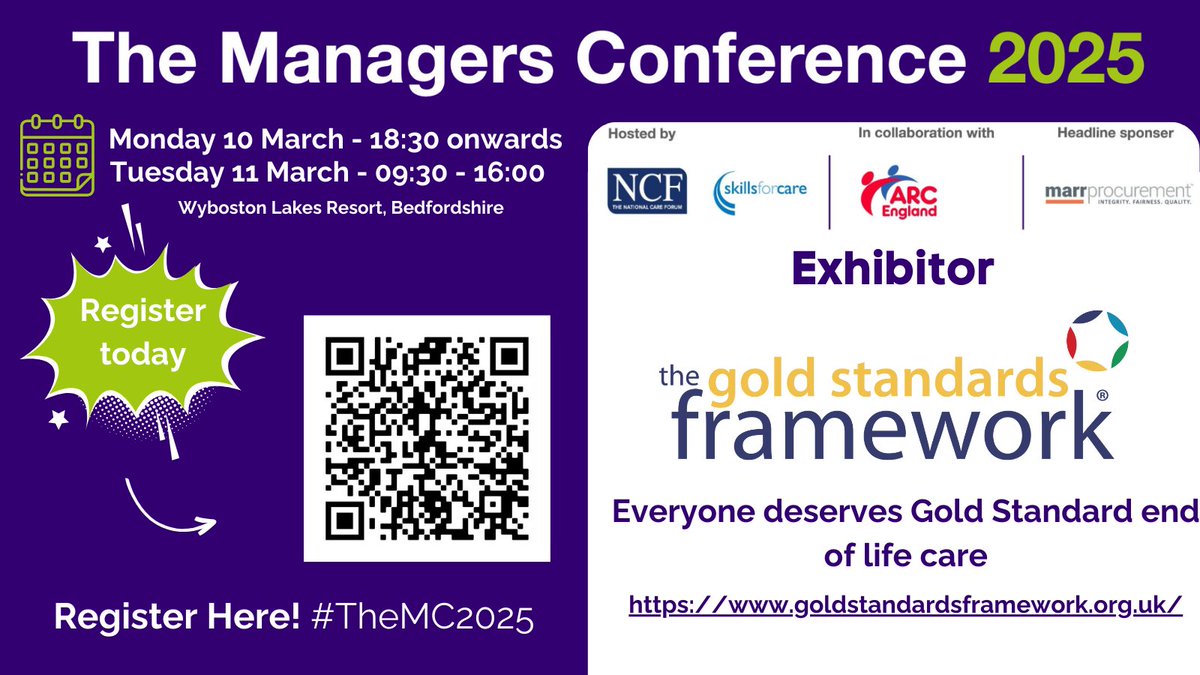 National Care Forum (@ncfcareforum) on Twitter photo At this yearās Managers Conference, weāre thrilled to have an incredible line-up of exhibitors and sponsors joining us! Hereās <a href="/GSFCentre/">The Gold Standards Framework</a>
Donāt miss out on the chance to network, learn, and grow. See you there! bit.ly/TheMC2025#TheM⦠#notforprofitcare At this yearās Managers Conference, weāre thrilled to have an incredible line-up of exhibitors and sponsors joining us! Hereās <a href="/GSFCentre/">The Gold Standards Framework</a>
Donāt miss out on the chance to network, learn, and grow. See you there! bit.ly/TheMC2025#TheM⦠#notforprofitcare