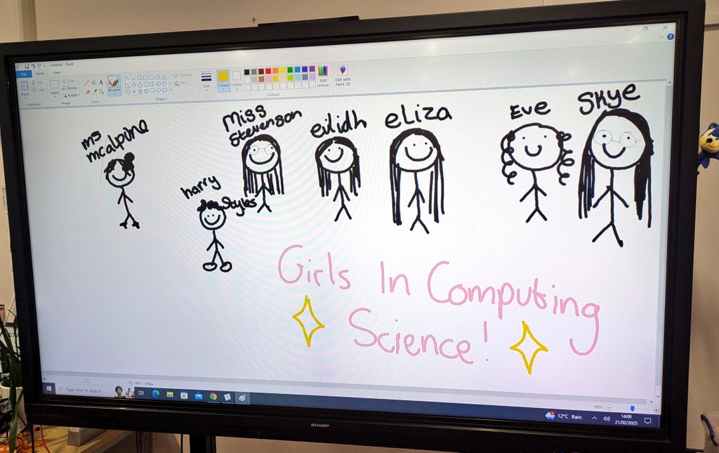 Friday afternoon work by S3 girls 😍