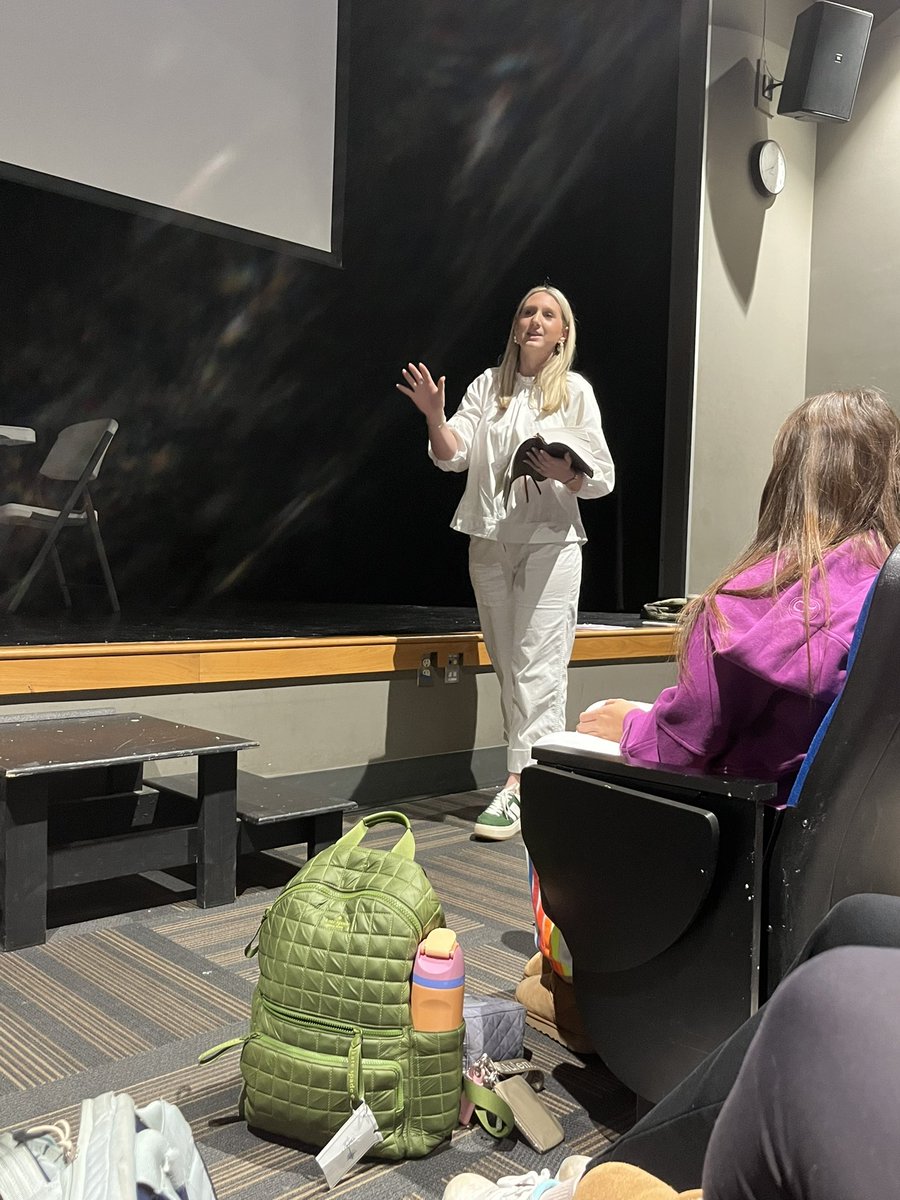 Great message this morning from <a href="/clairesswitzer/">Claire Switzer</a> on training in our faith to grow closer to God! “If we want to be a better follower of Jesus then we have to follow Jesus“ 1 Tim 4….train yourselves to be Godly! Thanks so much for sharing with us!